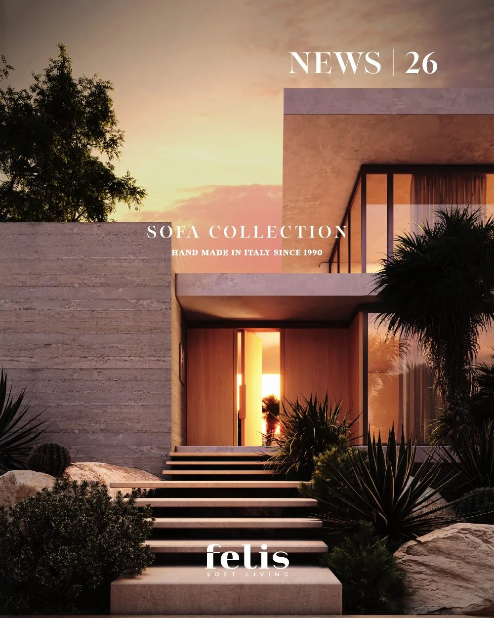 Couverture du catalogue Felis Sofa Collection 2026 — canapés design