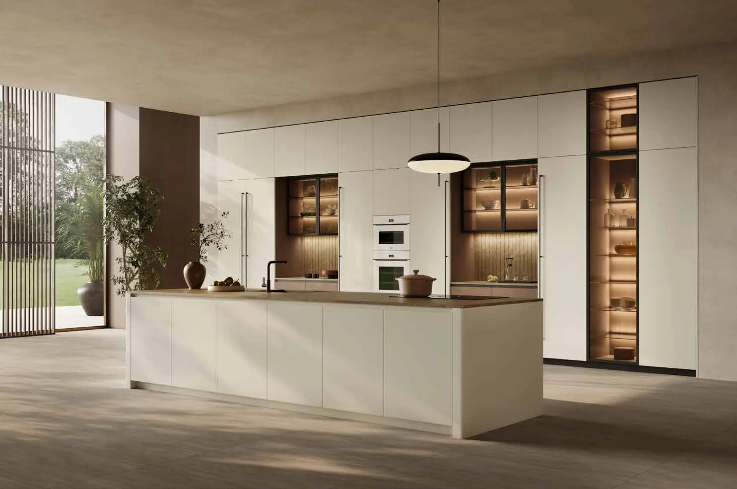 Îlot central : la juste dimension pour cuisiner à plusieurs