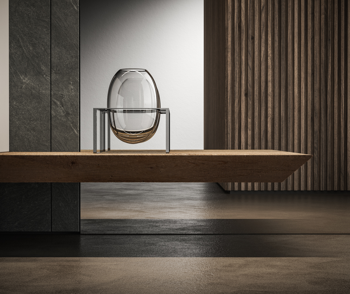 Détail céramique BMT Blues — meuble salle de bain design italien Pays Basque
