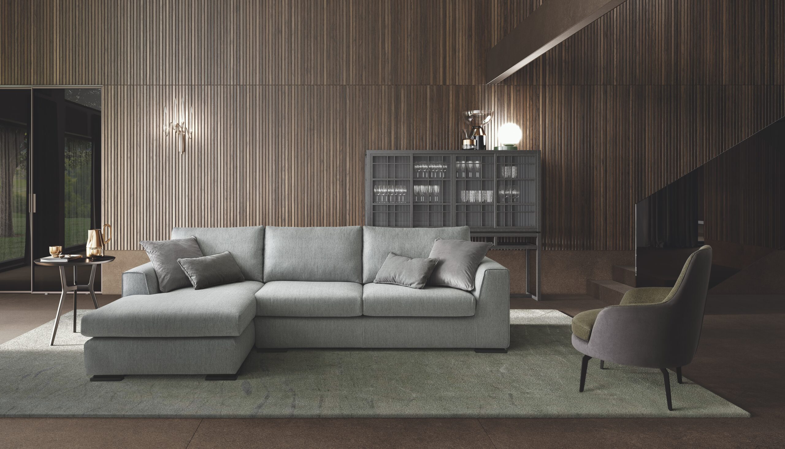 LeCOMFORT est une marque italienne spécialisée dans la fabrication de canapés, lits et fauteuils alliant confort, design moderne et haute qualité. Elle propose des produits personnalisables en termes de dimensions, configurations et matériaux, avec un accent sur l'esthétique et la fonctionnalité.